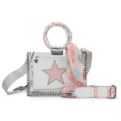Discount MINI MOLLY - SCARF LIGHT PINK Clear Bags|Small Bag