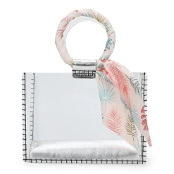 Discount MINI MOLLY - SCARF LIGHT PINK Clear Bags|Small Bag