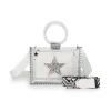 Fashion MINI MOLLY - WHITE CHEETAH Clear Bags|Small Bag