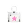 Best Sale MINI MOLLY - WHITE PINK Clear Bags|Small Bag