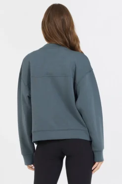 New Mountain Grey Heavy Cloud Fleece Bomber Jacket All Tops|Sweatshirts