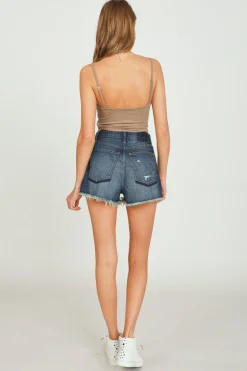 Online Mushroom Double Twist Front Top All Tops|Tanks