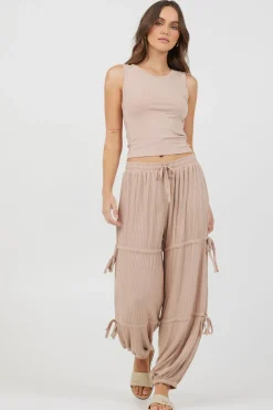 Shop Nude Wide Rib Fitted Tank All Tops|Tanks