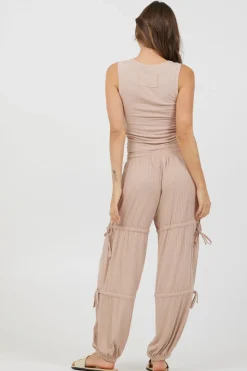Shop Nude Wide Rib Fitted Tank All Tops|Tanks