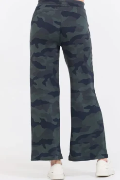 Online Onyx Camo Printed Cloud Fleece Flare Pant Joggers