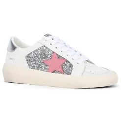 Outlet QUINN - WHITE/ SILVER Low Tops