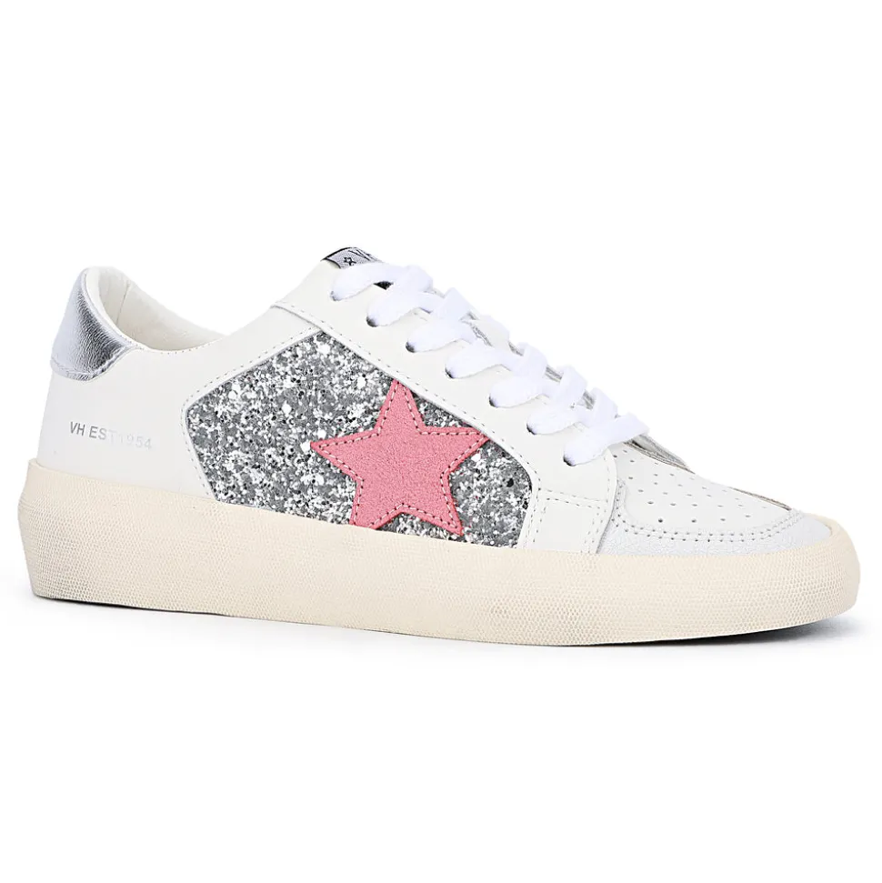 Outlet QUINN - WHITE/ SILVER Low Tops