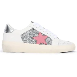 Outlet QUINN - WHITE/ SILVER Low Tops