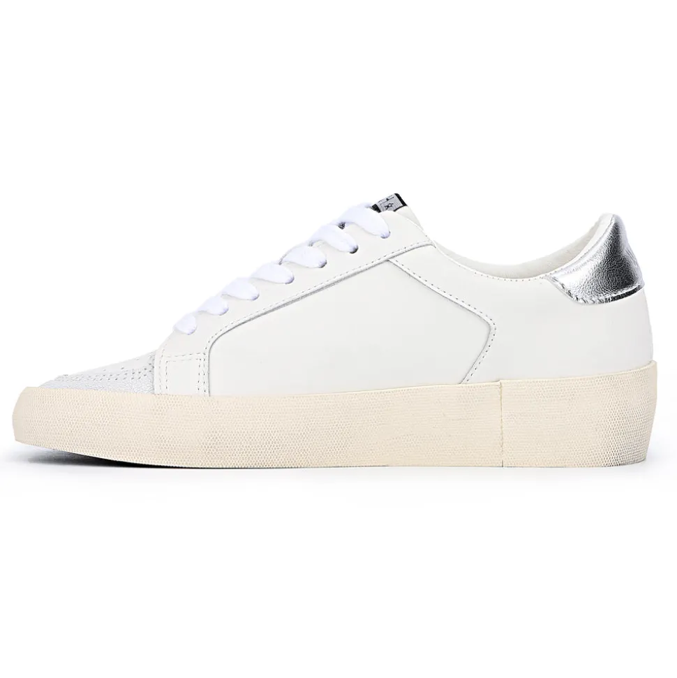 Outlet QUINN - WHITE/ SILVER Low Tops