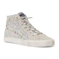 Hot RAY - SILVER GLITTER High Tops