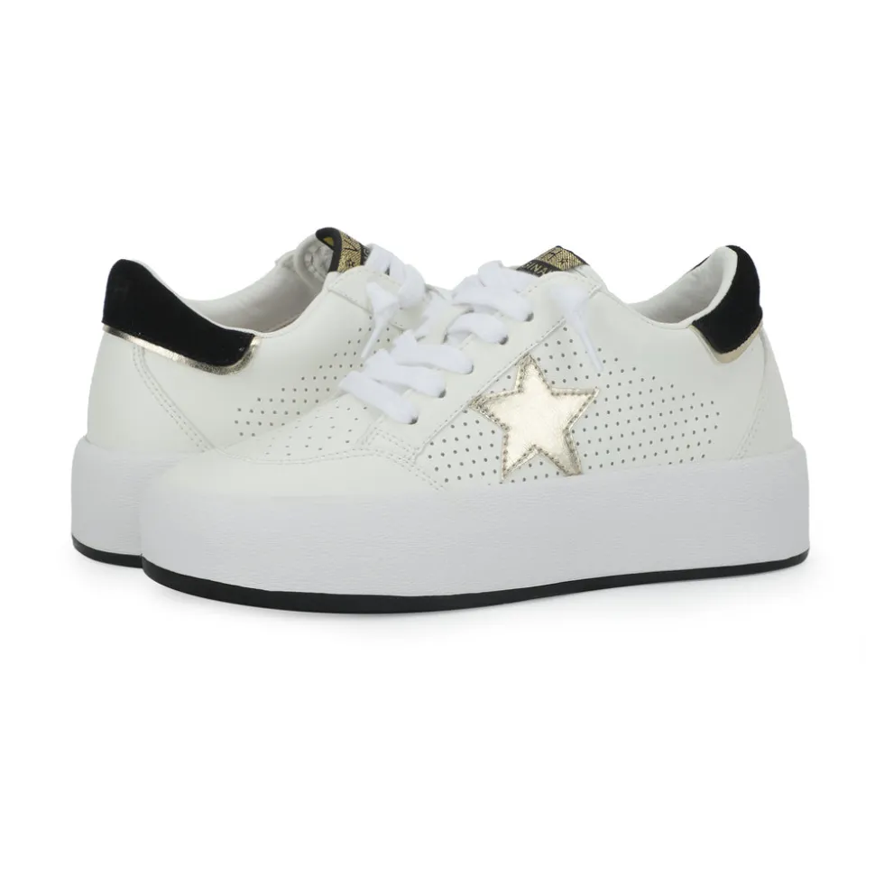Hot REAM - WHITE GOLD Low Tops