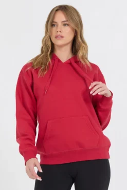Shop Red Proweave Pullover Hoodie All Tops|Hoodies