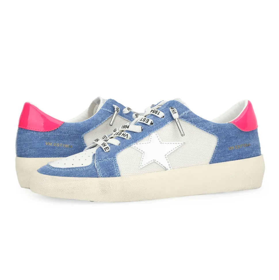 New REFLEX 25 - DENIM/PINK POP Low Tops