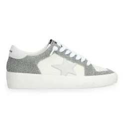 Shop REFLEX 27 - SILVER SPECKELED GLITTER Low Tops