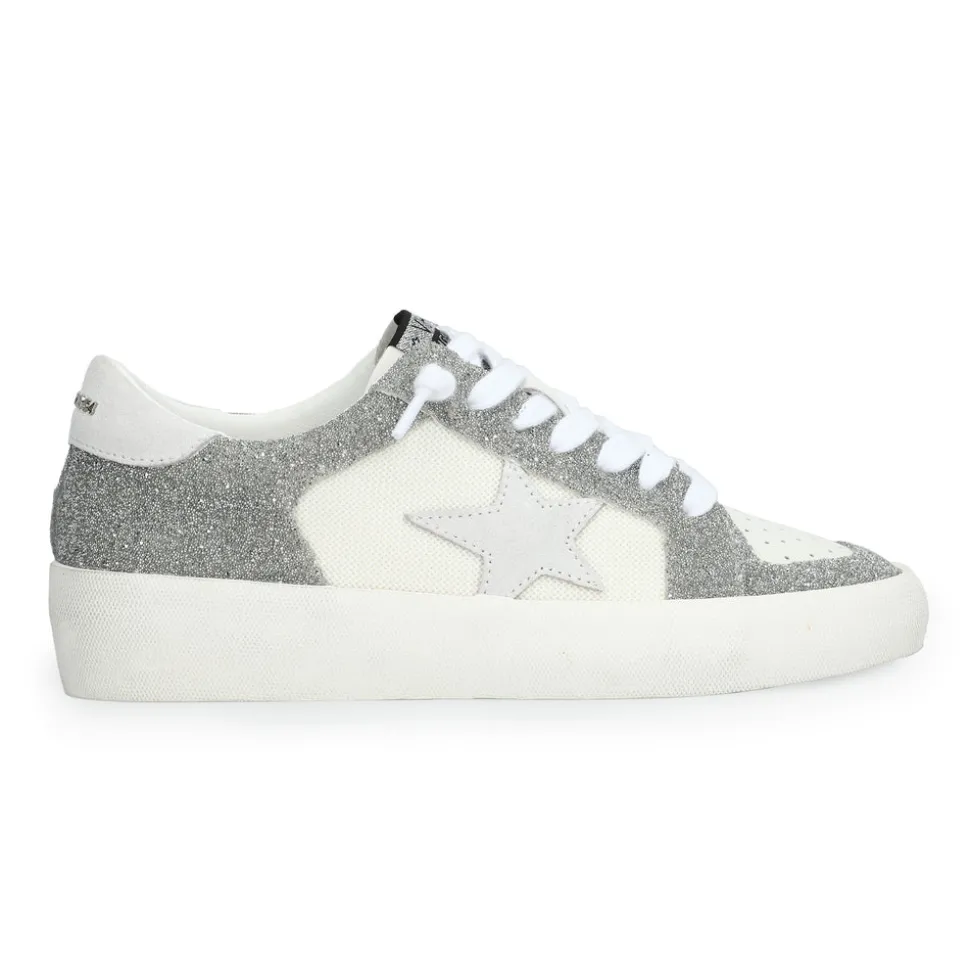Shop REFLEX 27 - SILVER SPECKELED GLITTER Low Tops