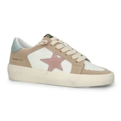 Best REFLEX 31 - TAUPE/PINK/BLUE Low Tops