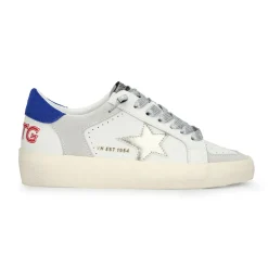 Hot REFLEX 28 - WASHED GOLD/BLUE/RED Low Tops