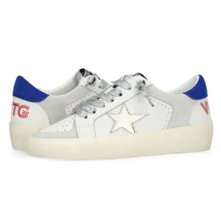 Hot REFLEX 28 - WASHED GOLD/BLUE/RED Low Tops