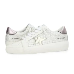 Outlet REFLEX 30 - WHITE CROCHET Low Tops
