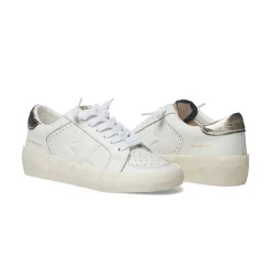 Online REFLEX - WHITE GOLD Low Tops