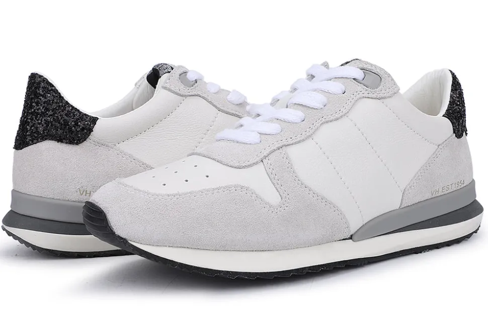 Cheap Regina - White Grey Low Tops