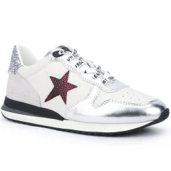 Hot Rock 6 - Washed Silver Multi Low Tops