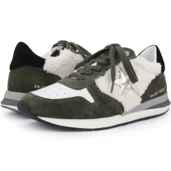Best Rock - White/ Olive Multi Low Tops