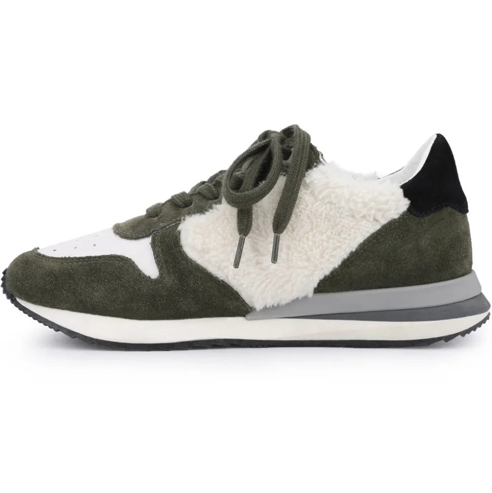 Best Rock - White/ Olive Multi Low Tops