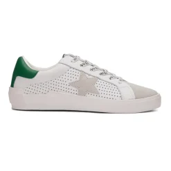 Hot ROLLIN 4 - WHITE/ GREEN Low Tops