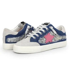 Hot SELENE - DENIM SPARKLE MULTI Low Tops