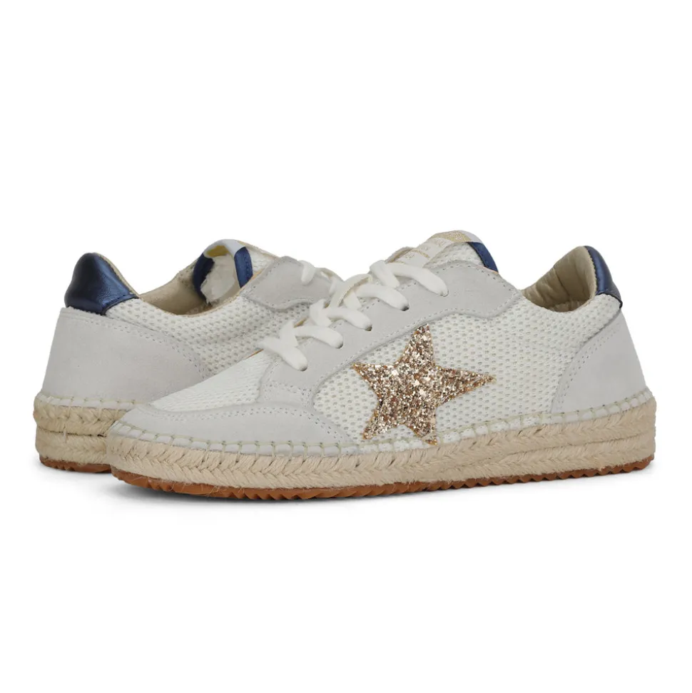 Sale SERENE - METALLIC NAVY Low Tops