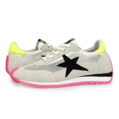 Store SHOOTER 12 - CLEAR MESH/NEON YELLOW Low Tops