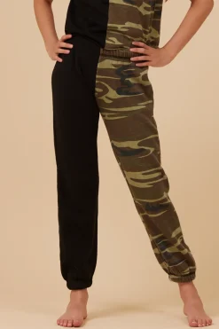 Fashion SIDE BY SIDE CAMO JOGGER Kids Kids Bottoms