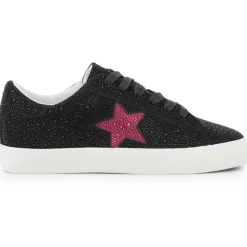 Cheap SPLASH- BLACK Low Tops