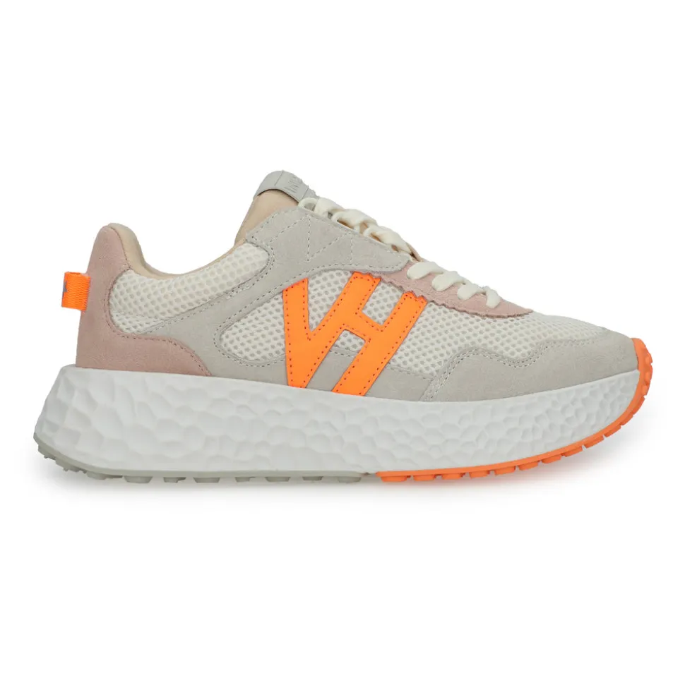 Sale STARLING - GREY NUDE ORANGE Low Tops