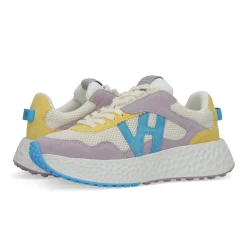 Shop STARLING - PALE YELLOW BLUE PURPLE Low Tops