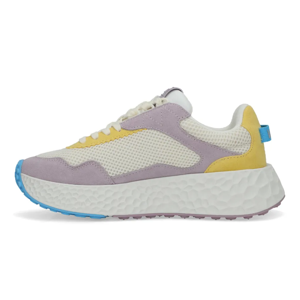 Shop STARLING - PALE YELLOW BLUE PURPLE Low Tops