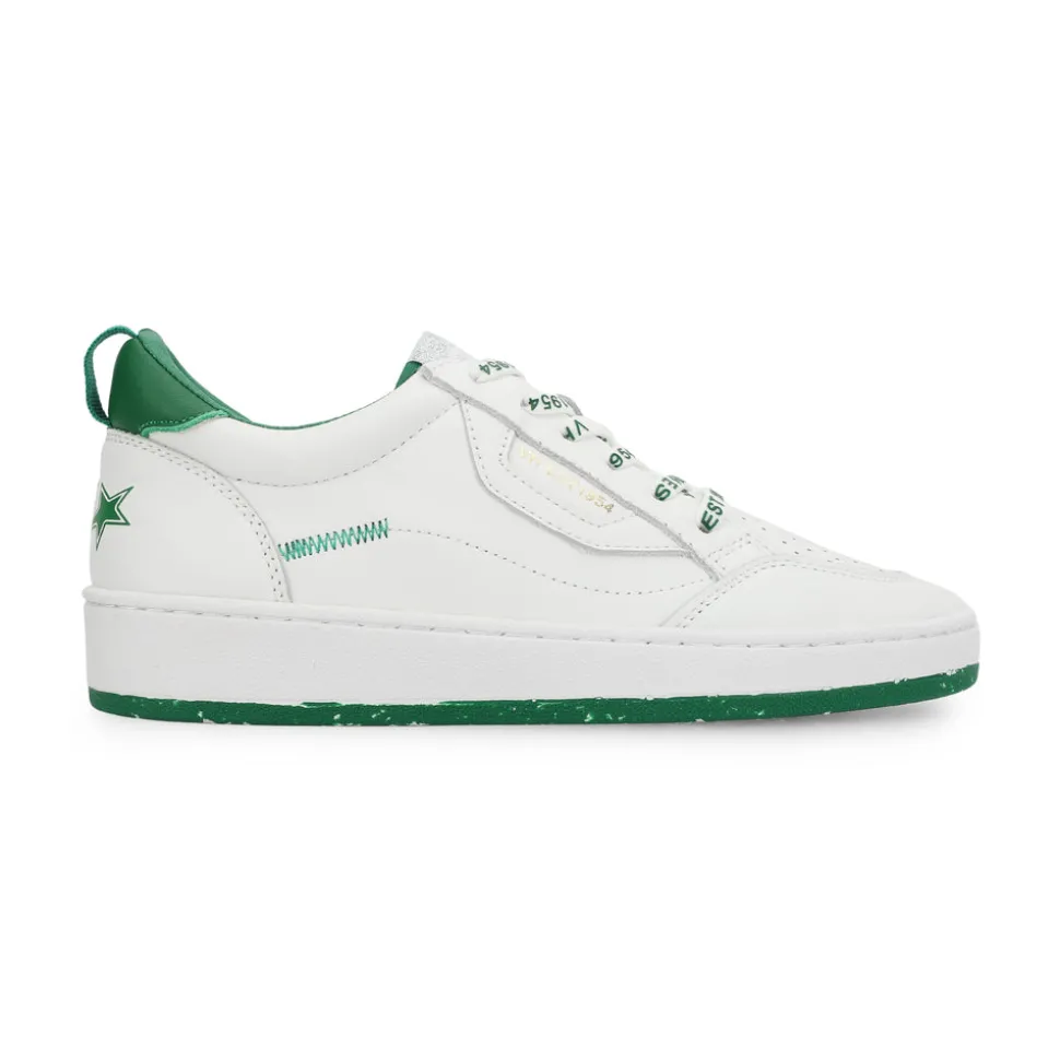 Outlet SWAG - WHITE GREEN Low Tops