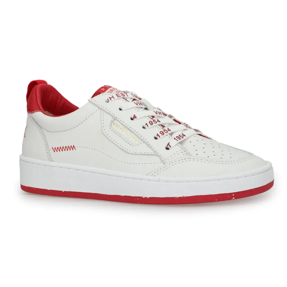 Hot SWAG - WHITE RED Low Tops