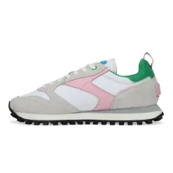 New SWIFT - GREEN PINK MULTI Low Tops