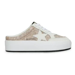 Hot VAL - CLEAR GLITTER Low Tops|Slide Sneakers