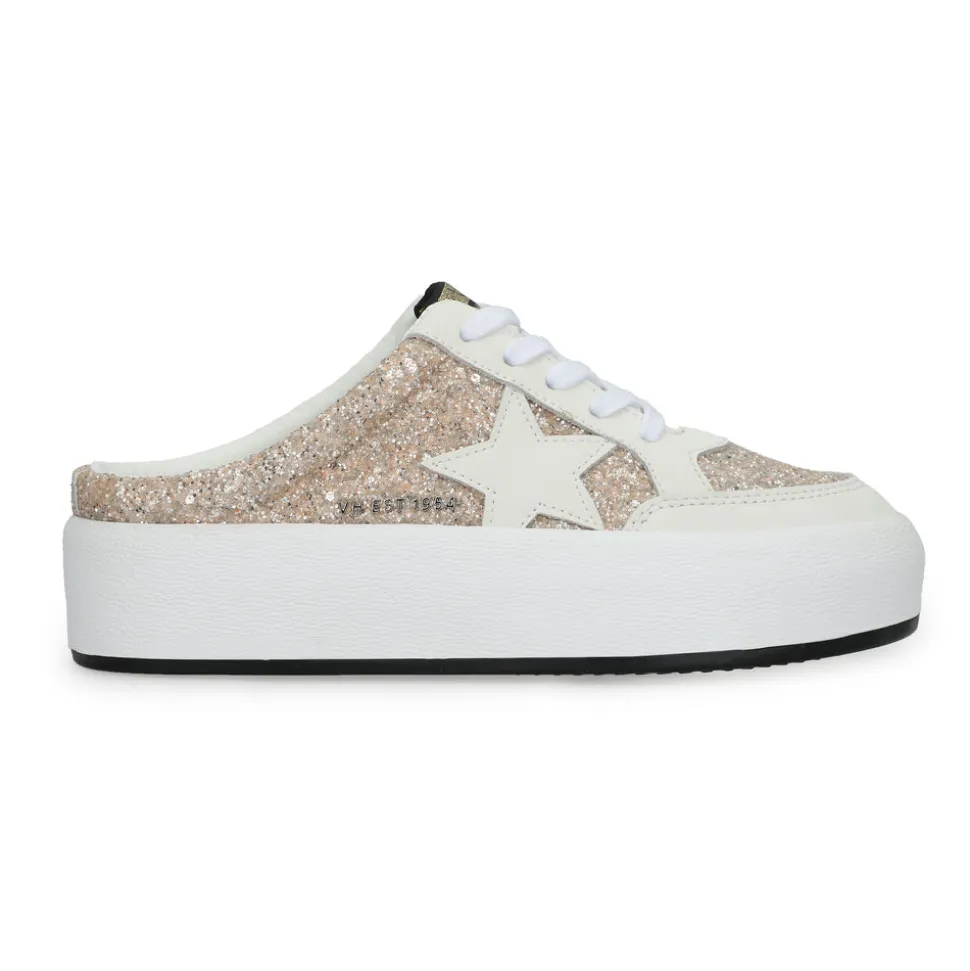 Hot VAL - CLEAR GLITTER Low Tops|Slide Sneakers