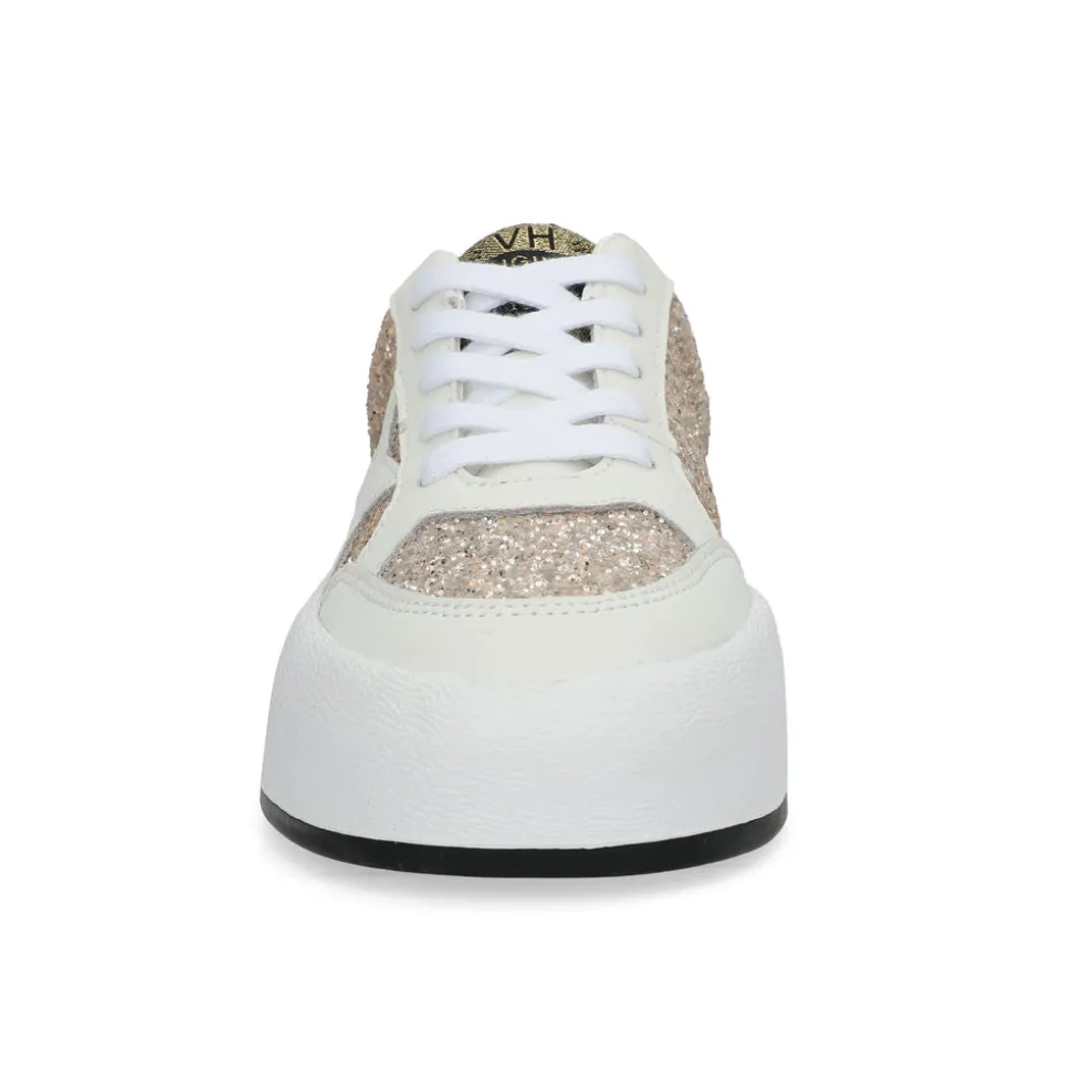 Hot VAL - CLEAR GLITTER Low Tops|Slide Sneakers