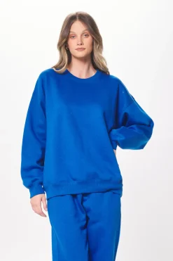 Sale Vivid Blue Proweave Crewneck Sweatshirt All Tops|Hoodies