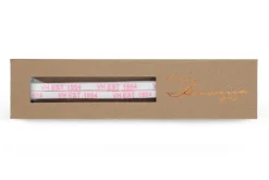 Cheap WHITE PINK GOLD TIP LACES Shoe Laces