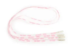Cheap WHITE PINK GOLD TIP LACES Shoe Laces