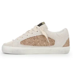 Cheap WOW - WHITE/TAN Low Tops